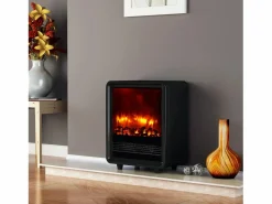 Sale Chimenea eléctrica BALDERIA George - Estufa eléctrica, 2000 W - Negro