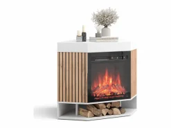 Vicco Chimenea eléctrica 100x73x80 lynea
