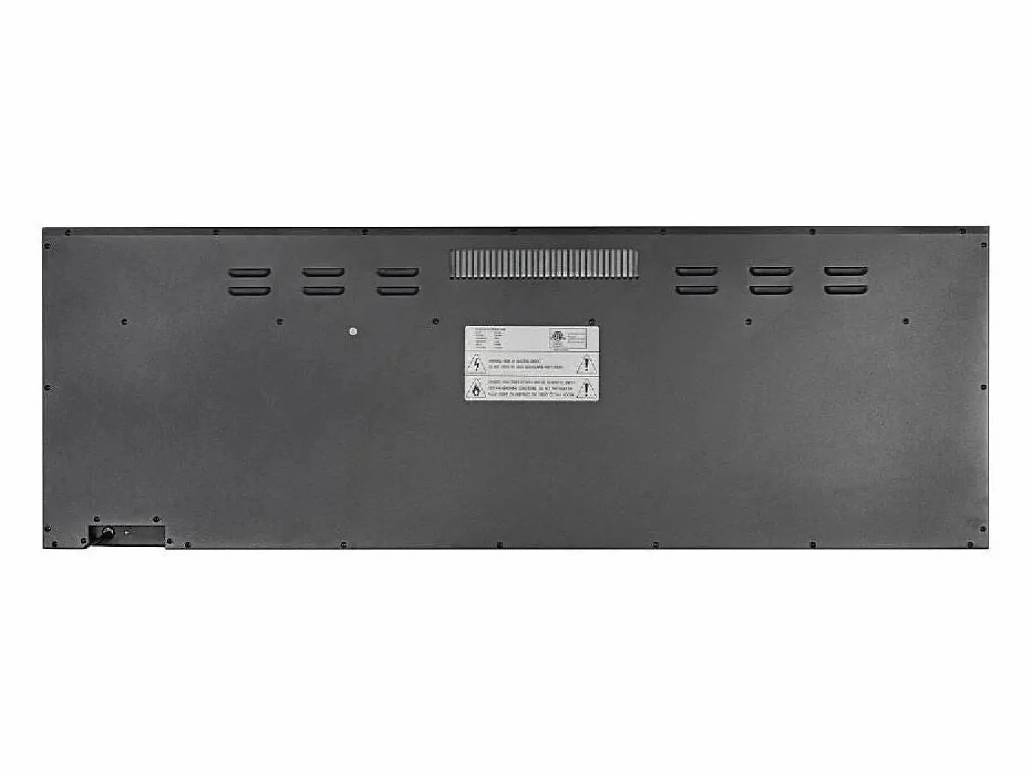 Clearance Chimenea eléctrica de pared, chimenea empotrada de 3 lados, BOSTON100 L101,6 x P20 x H44 Chimenea|Chimenea