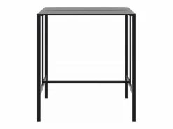 Garden Furniture Chrysto Mesa alta de bar acero recubrimiento polvo 100x100x110 cm