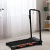 Online Cinta de correr eléctrica plegable, 1-6 km/h, con pantalla LCD, acero, color negro (105 x 56 x 108,5 cm)