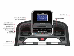 Discount Cinta de correr motorizada XT285 19Km/h - Spirit Fitness Negro