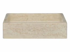 Sale Garden Furniture Claire-Céleste Lavabo mármol 40x40x10 cm Crema