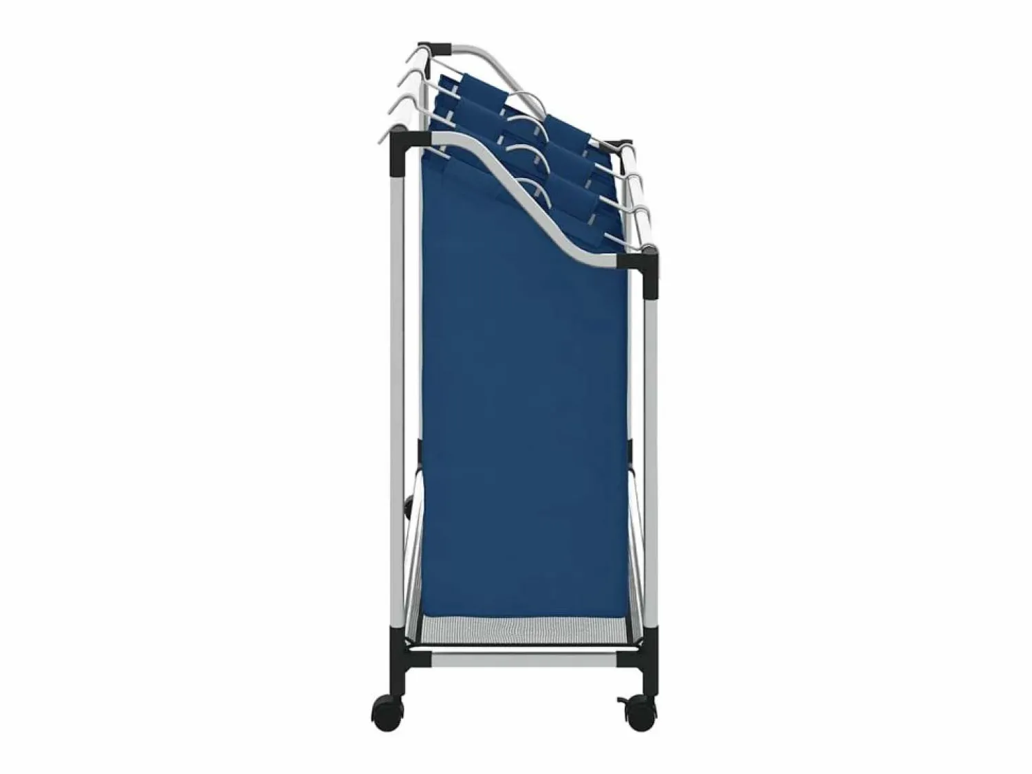 Clasificador de ropa con 3 bolsas Acero