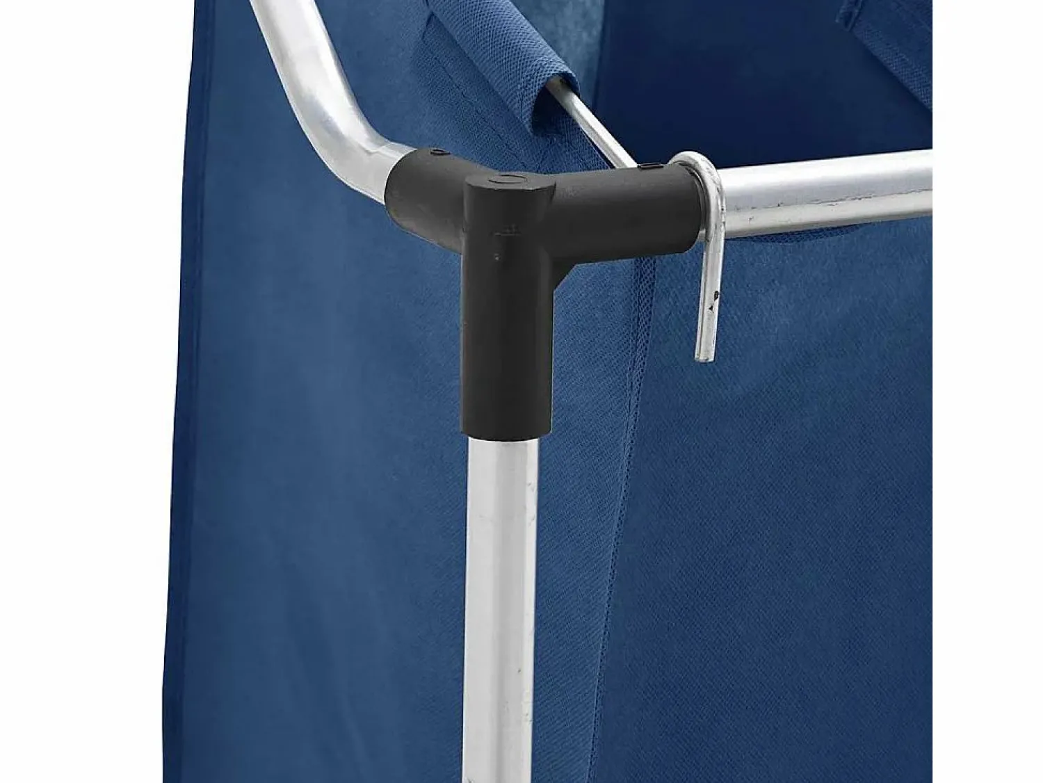 Clasificador de ropa con 3 bolsas Acero