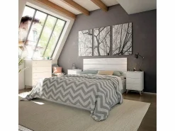 Outlet Loungitude Cómoda 4 cajones aglomerado 95x77.5x40cm Blanco