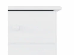 Online vidaxl Cómoda cajonera ALTA madera maciza pino 77x35x73 cm Blanco