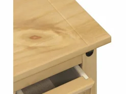 Hot vidaxl Cómoda cajonera Corona madera maciza de pino 101x45x82 cm Color natural claro