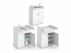 Clearance Cómoda cambiador 75x50x100 lena Mueble De Bebé