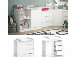 Best Vicco Cómoda cambiador 113x53x93 ruben Blanco