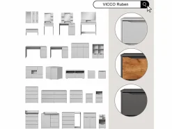 Best Vicco Cómoda cambiador 113x53x93 ruben Blanco