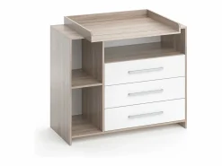Vicco Cómoda cambiador /sonoma 113x53x100 oskar