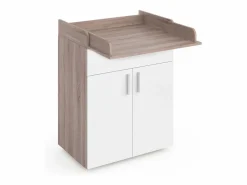 Clearance Vicco Cómoda cambiador /sonoma 75x50x100 lena Blanco