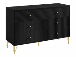Vente-unique Cómoda de 6 cajones en MDF y en color - LUREO