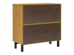 vidaxl Cómoda FLAM madera maciza de pino 80x40x80 cm