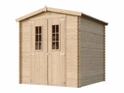 Best Cobertizo de madera con suelo tratado - H218x206x216 cm / 3.53 m² - M343C+M343G Caseta De Jardín