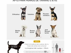 Clearance PawHut Cochecito para mascotas 75x46x94 cm Rojo