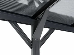 Outlet Cochera doble de aluminio para coches - 2 plazas - 30 m² - - BARESA Cochera