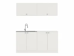 Cocina Equipada haaus Alegra, , L 160 cm Blanco