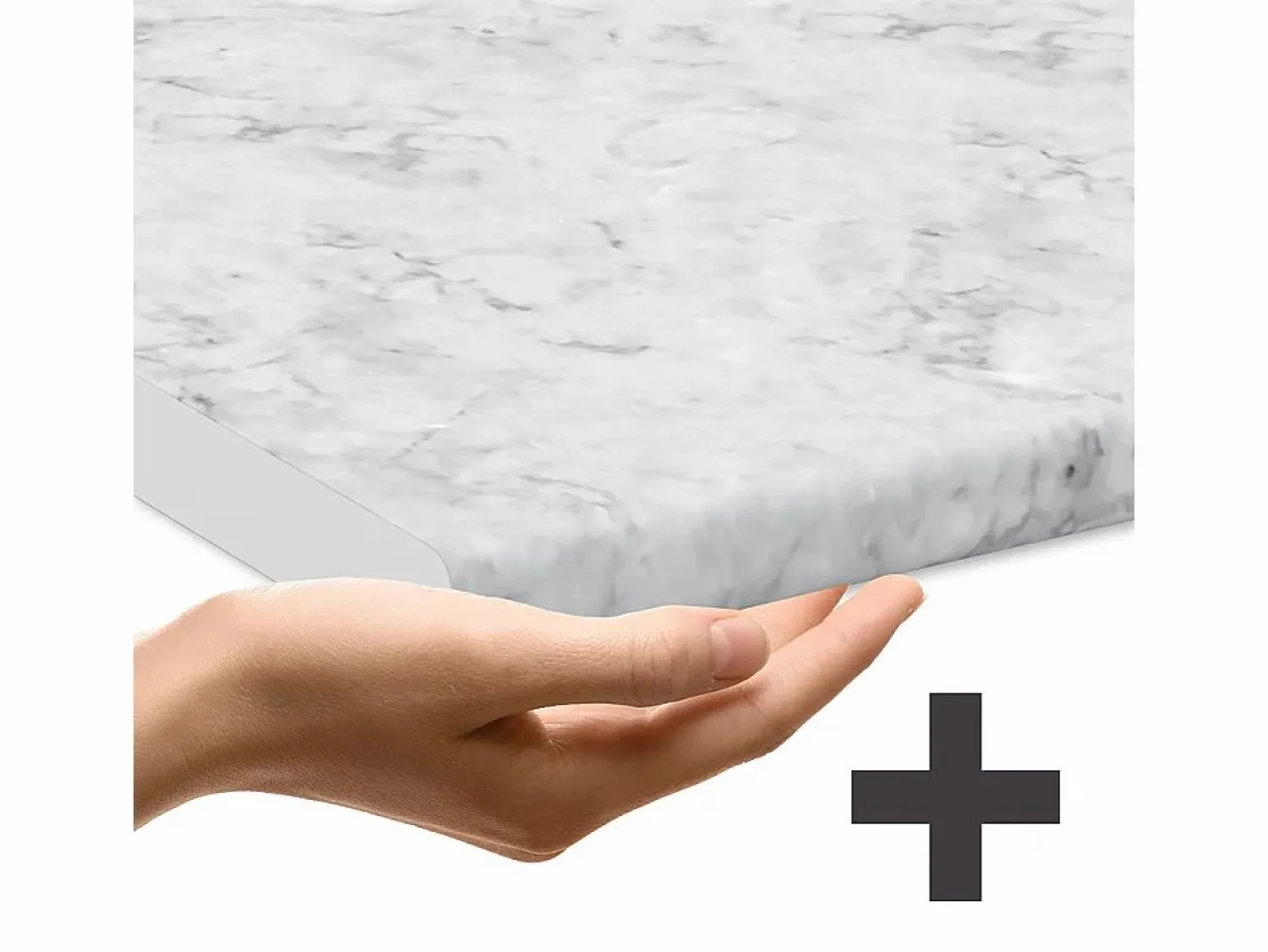 Vicco Cocina esquinera precioso gris/blanco 190x60x81.6 rick