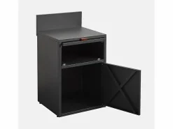 Outlet Cocina exterior de acero 2 puertas, 60cm Materiales Y Utensilios De Cocina