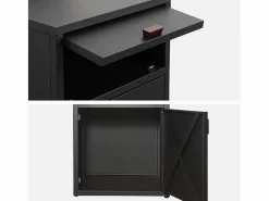 Outlet Cocina exterior de acero 2 puertas, 60cm Materiales Y Utensilios De Cocina