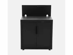 Sale Cocina exterior de acero 2 puertas 1 gancho, 80cm Materiales Y Utensilios De Cocina