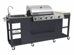 Happy Garden Cocina exterior TEXAS 4+1 quemadores