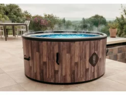 Coco Spa Nordik Spa Hinchable – 150 cm de diámetro – 800 litros – Motor de 2240 W – Para 2 a 4 personas