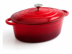 Cocotte Fierro Bidasoa 4,3L hierro fundido esmaltado 23x30 cm