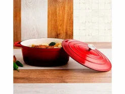 Cocotte Fierro Bidasoa 4,3L hierro fundido esmaltado 23x30 cm