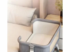 Sale DripeX CODODO CIRADLE CON CAMBIANTES, MECHORTO, ALMACENAMIENTO, MOSQUITO NET, CASTERS, 6 alturas, 92x55x83cm Gris claro