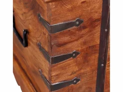 Cofre de almacenamiento de madera maciza ES158977