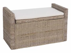 Clearance MCW Cofre de almacenamiento Genua de ratán, Kubu Gris