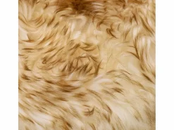 Online Cojines de sillas 2 uds piel oveja real marrón mezcla 40x40 cm ES715609 Marru00f3n