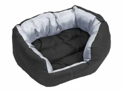 Cojín para perro reversible y lavable y negro 65x50x20 cm Cama De Animales De Compañía