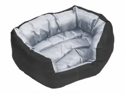 Cojín para perro reversible y lavable y negro 65x50x20 cm Cama De Animales De Compañía