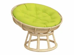 Sale Cojín redondo tela Oxford vivo Ø 100x11 cm ES228565 Verde