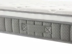 Clearance Ysmée Colchón 180 x 200 cm king size muelles ensacados + viscoelástica 21 cm de grosor - VITOGO de YSMÉE Blanco