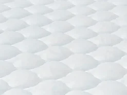 Sale Ysmée Colchón 160 x 200 cm Queen Size muelles ensacados 7 zonas y viscoelástica 22cm de grosor - LUREAN de YSMÉE Blanco