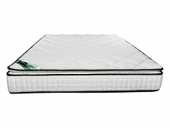 Discount NATUREA Colchón de 160 x 200 cm de espuma y tela de bambú de 23 cm de grosor - ADANA de Blanco
