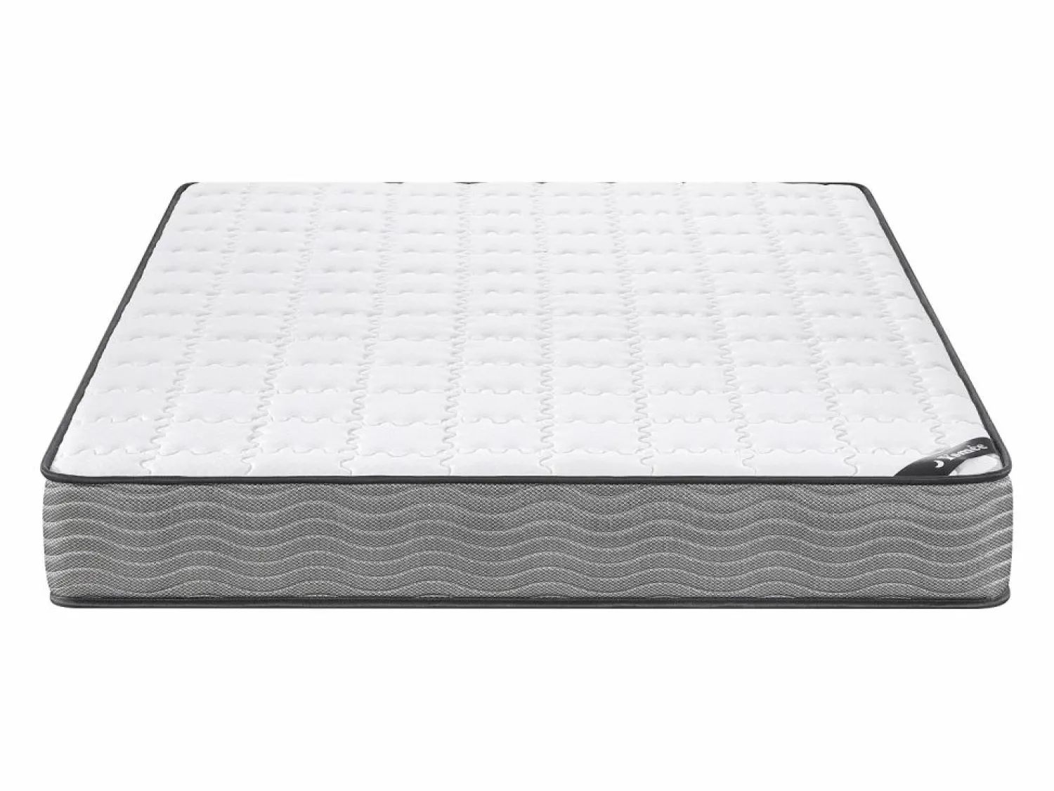 Ysmée Colchón de 140 x 190 cm de muelles ensacados y tejido de aloe vera grosor 19cm - KIJAL II de YSMÉE