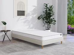 Best Ysmée Colchón de espuma de 12 cm de grosor - 90 x 190 cm - ASTYANAX de YSMÉE Blanco