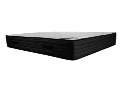 NATUREA Colchón de espuma de 180 x 200 cm con funda de bambú de 25 cm de espesor - BERENDI de