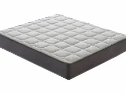 I Love Sleep Colchón de muelles ensacados, viscoelástica de 4 cm, 800 muelles ensacados, 9 zonas de confort 90x200