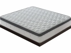 Discount I Love Sleep Colchón de muelles ensacados y viscoelástico - 13 zonas de confort - 27 cm de altura 180x200