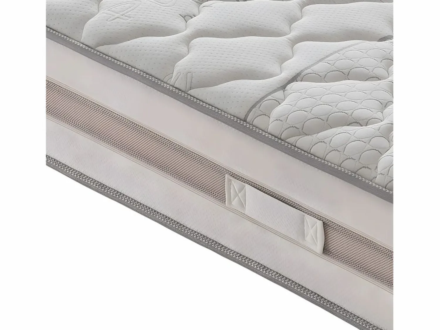 New I Love Sleep Colchón de muelles ensacados y viscoelástico - 25 cm de altura - 800 muelles 200x200