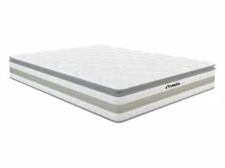 Clearance Ysmée Colchón de muelles ensacados CANTERBURY YSMEE - 140 x190 Blanco