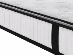 Best Ysmée Colchón de muelles ensacados confort 200x200 AMERICAN DREAM Blanco