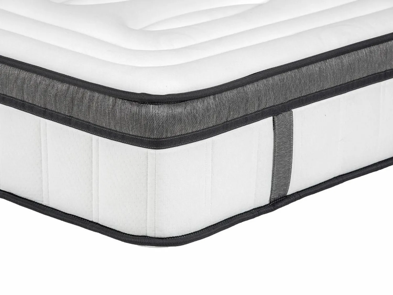 Clearance Colchón híbrido 180 x 200 cm king size Muelles ensacados + Espuma viscoelástica - OLIANE de Colchón Muelles Ensacados|Colchón Memoria De Forma